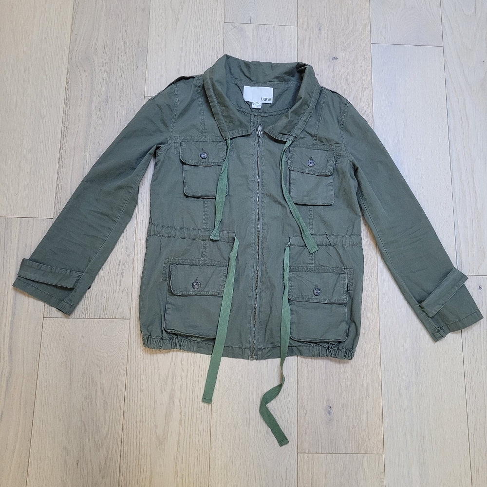 Bar /// army green utility jacket